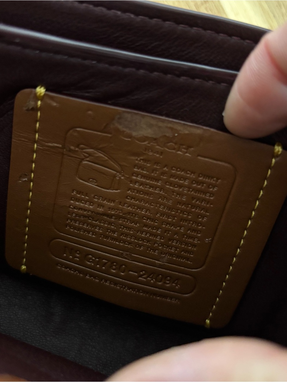 Coach Dinky Bag - Picture 10 of 11
